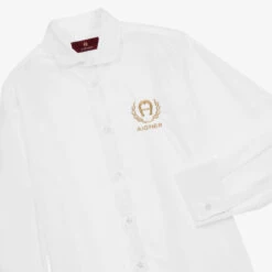 AIGNER Teen White Logo Shirt -Boss Sale Store aigner teen white logo shirt 361461 836a511515a847bb06b29eb7a558a68010d8c40f