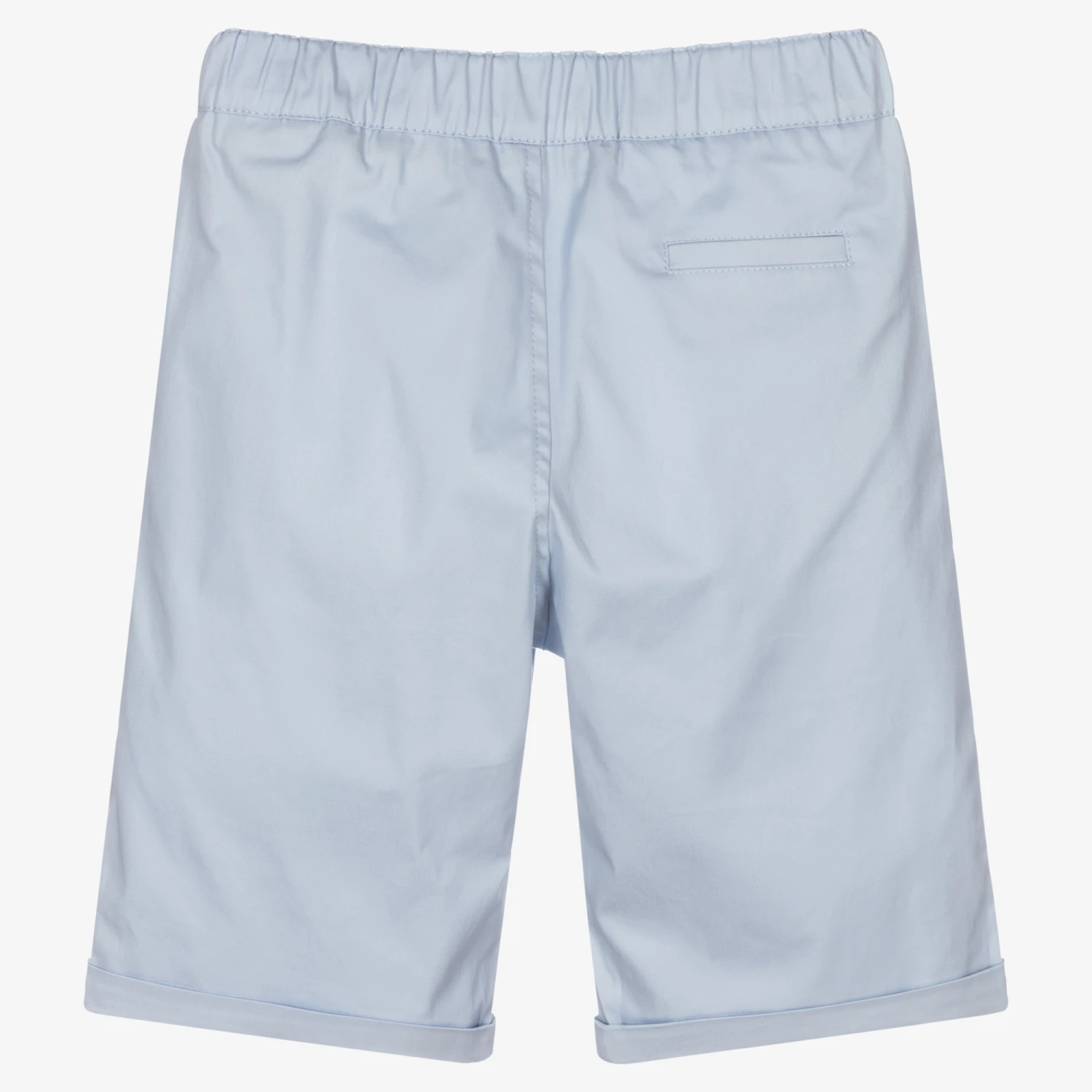 Alviero Martini Teen Boys Blue Cotton Shorts 4 Alviero Martini Teen Boys Blue Cotton Shorts - Image 2