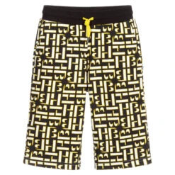 BOSS Teen Black Logo Shorts