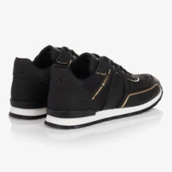 BOSS Teen Black & Gold Trainers -Boss Sale Store boss teen black gold trainers 436796 604527d71ff074fa5b3097ad6993b583f2eb264a