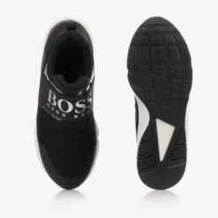 BOSS Teen Black Logo Trainers -Boss Sale Store boss teen black logo trainers 406639 9451ca8f6a43f73c28508b84c5339c904918a111