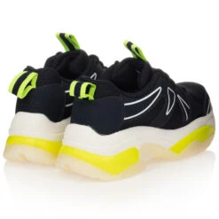 BOSS Teen Blue Logo Trainers -Boss Sale Store boss teen blue logo trainers 329054 02a8674e3516d9a429c3210e52e78e1e59baf745