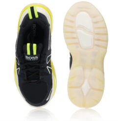 BOSS Teen Blue Logo Trainers -Boss Sale Store boss teen blue logo trainers 329054 494697aabd78ee53def1f7060f09a28e9077974a