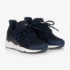 BOSS Teen Boys Navy Blue Logo Trainers -Boss Sale Store boss teen boys navy blue logo trainers 500889 d62c28be2a70a76f9d09c23feb193d459ecd55fd