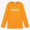 BOSS Teen Boys Orange Logo Top -Boss Sale Store boss teen boys orange logo top 467684 21f3d6a8b42f6e16a54daba9ed6679022402fde5