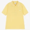 BOSS Teen Boys Yellow Cotton Piqué Polo Shirt -Boss Sale Store boss teen boys yellow cotton pique polo shirt 504821 904a58e8ac74cf7f6e2150d45ae49f08cf0e6737
