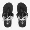 Calvin Klein Jeans Teen Black Logo Flip-Flops -Boss Sale Store calvin klein teen black logo flip flops 441093 7e7eff3aa5f34c350d3157442f5c4d0f3440e19b