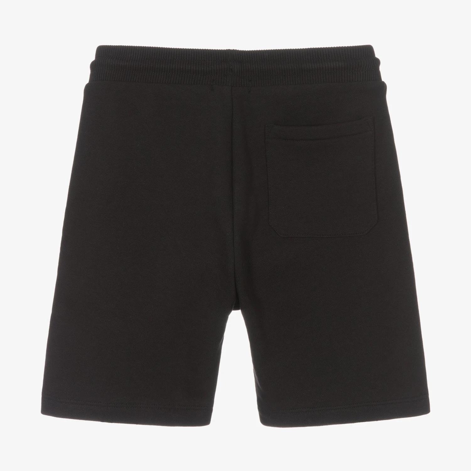 Calvin Klein Jeans Teen Boys Black Cotton Logo Shorts 4 Calvin Klein Jeans Teen Boys Black Cotton Logo Shorts - Image 2