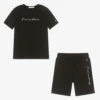 Calvin Klein Jeans Teen Boys Black Shorts Set
