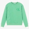 Calvin Klein Jeans Teen Boys Green CK Sweatshirt -Boss Sale Store calvin klein teen boys green ck sweatshirt 485466 d10d5a9939bec9199f2cfc2ec76770aed76cb013