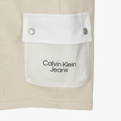 Calvin Klein Jeans Teen Boys Ivory & Beige Shorts -Boss Sale Store calvin klein teen boys ivory beige shorts 441979 5a1a71ed9f3f6343899efc03f07b880d173aad4c