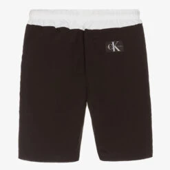Calvin Klein Jeans Teen Boys White & Black Logo Shorts 7 Calvin Klein Jeans Teen Boys White & Black Logo Shorts -Boss Sale Store calvin klein teen boys white black logo shorts 485563 83389e577ce6967ea04ac441bffc954999412403