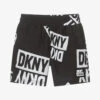 DKNY Teen Boys Black Logo Swim Shorts -Boss Sale Store dkny teen boys black logo swim shorts 503039 f35a55eefb0547dceac6186cd3d4f873fd788d29