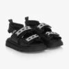 Dolce & Gabbana Teen Black Leather DG Logo Sandals -Boss Sale Store dolce gabbana teen black leather dg logo sandals 486850 64098126e8b3f27eb3ec542fb8fde84205103706