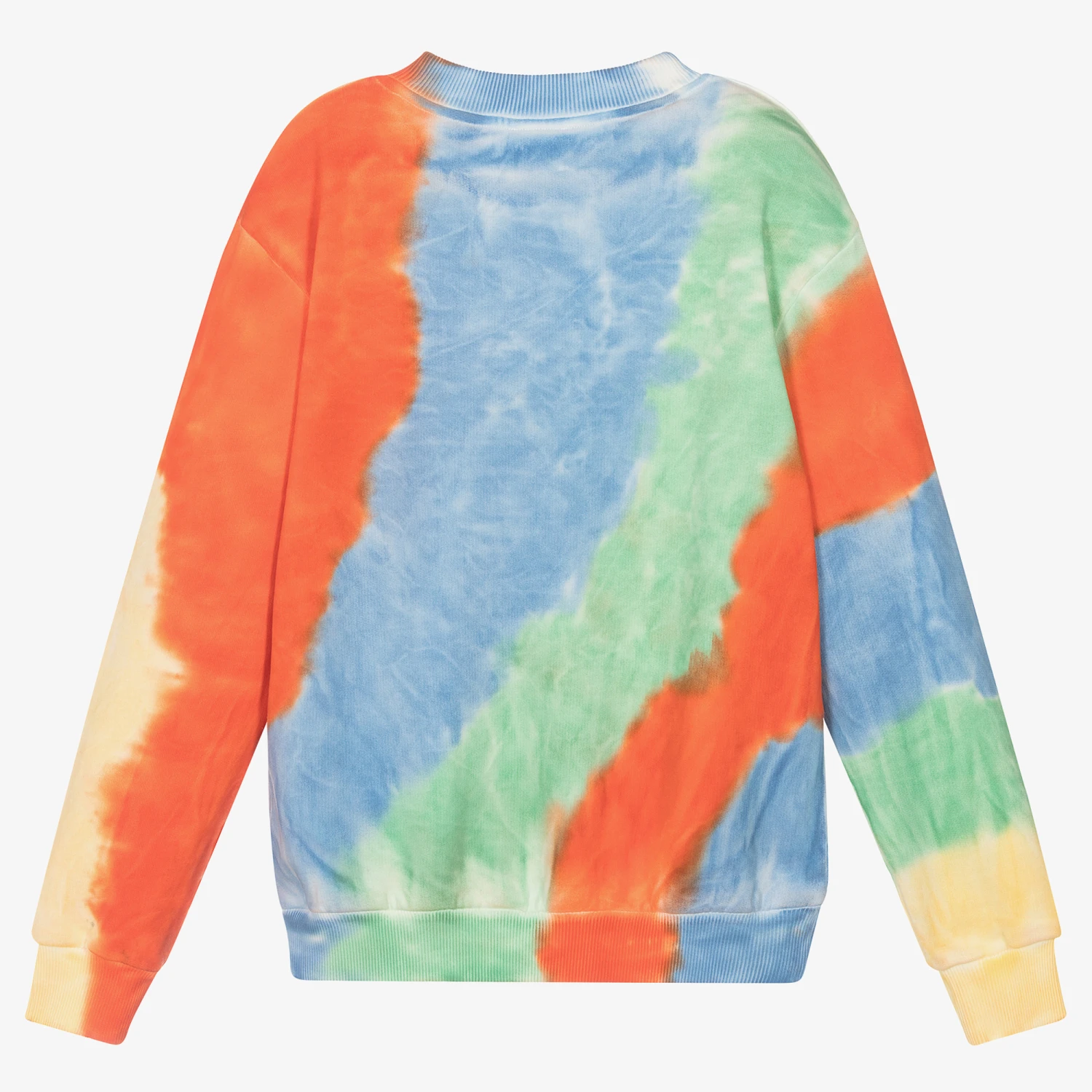 Dolce & Gabbana Teen Blue Tie-Dye Sweatshirt 4 Dolce & Gabbana Teen Blue Tie-Dye Sweatshirt - Image 2