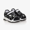 Dolce & Gabbana Teen Boys Black & White DG Sandals -Boss Sale Store dolce gabbana teen boys black white dg sandals 486877 24374f647ed1189202b80c786d8f4afa5b91e783