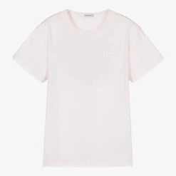 Dolce & Gabbana Teen Boys Pink Cotton T-Shirt