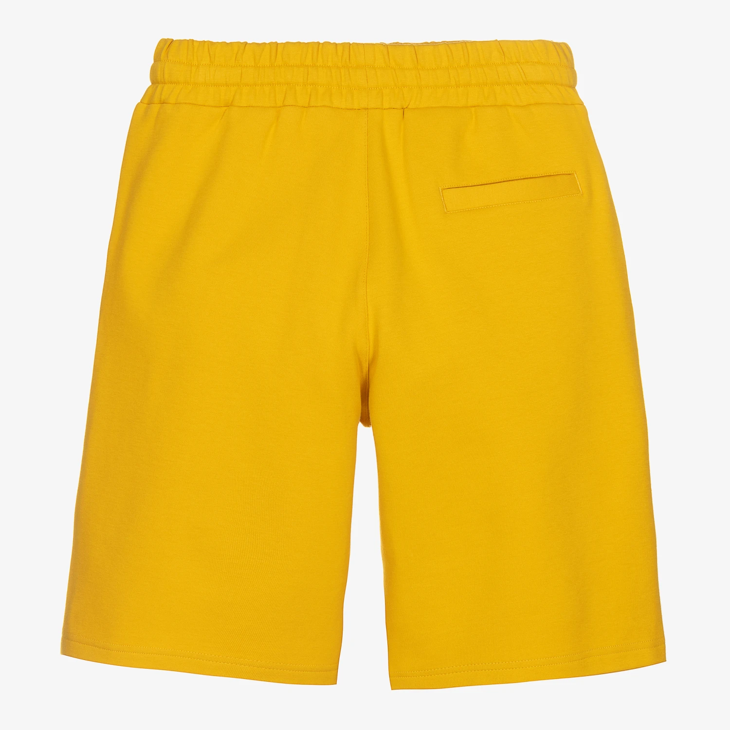 Dolce & Gabbana Teen Boys Yellow Jersey Shorts 4 Dolce & Gabbana Teen Boys Yellow Jersey Shorts - Image 2