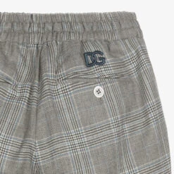 Dolce & Gabbana Teen Grey Checked Trousers -Boss Sale Store dolce gabbana teen grey checked trousers 425126 aecaa1f01ae88c07f4b2d1a835b76e69083a1e69