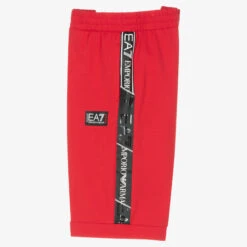 EA7 Emporio Armani Teen Boys Red Cotton Logo Tape Shorts 7 EA7 Emporio Armani Teen Boys Red Cotton Logo Tape Shorts -Boss Sale Store ea7 emporio armani teen boys red cotton logo tape shorts 500003 117dcd527aeef127fd6c04f711803b2af2dab63f