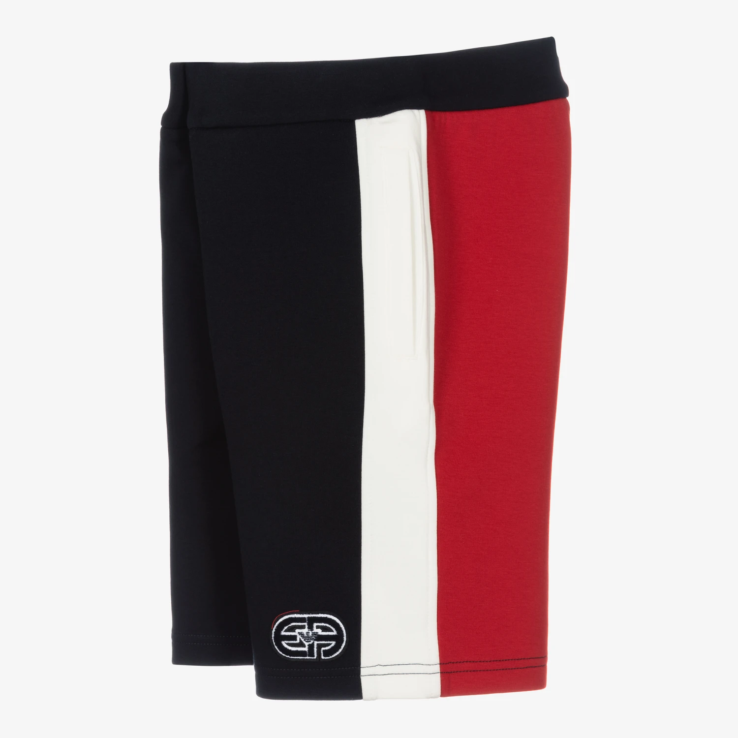 Emporio Armani Teen Boys Blue & Red Shorts 5 Emporio Armani Teen Boys Blue & Red Shorts - Image 3