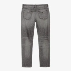 Emporio Armani Teen Boys Grey Denim Regular Jeans -Boss Sale Store emporio armani teen boys grey denim regular jeans 499728 3b8189fae927c24fbece8a3fe60f8f4ba68988a6