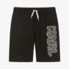 KARL LAGERFELD KIDS Teen Boys Black Logo Swim Shorts