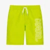KARL LAGERFELD KIDS Teen Boys Green Logo Swim Shorts -Boss Sale Store karl lagerfeld kids teen boys green logo swim shorts 504917 6dd819ef392a19354d74d055333bdc238bc0e007