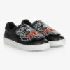 KENZO KIDS Teen Black Leather Trainers -Boss Sale Store kenzo kids teen black leather trainers 438624 15061a079d14ae8a8f7a0f7800fbc8dcf75e98ee