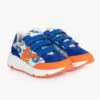 KENZO KIDS Teen Blue Suede Velcro Trainers -Boss Sale Store kenzo kids teen blue suede velcro trainers 500488 a4cda20eb9b6773d4a66a014ba001273850d757e