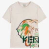 KENZO KIDS Teen Boys Beige Elephant T-Shirt -Boss Sale Store kenzo kids teen boys beige elephant t shirt 502003 903b05ebc3a35987f3b18857b887650a1b9c2cb8