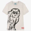 KENZO KIDS Teen Boys Beige Monkey Logo T-Shirt -Boss Sale Store kenzo kids teen boys beige monkey logo t shirt 502009 02df7e893af674984469892eaa4bb9c059ef7bb1
