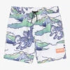 KENZO KIDS Teen Boys Blue & White Logo Swim Shorts -Boss Sale Store kenzo kids teen boys blue white logo swim shorts 502314 8b3a089daacc04a1d1c95fab4112de9edd485a95