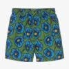 KENZO KIDS Teen Boys Green Poppy Logo Swim Shorts -Boss Sale Store kenzo kids teen boys green poppy logo swim shorts 500412 d35af4cdffd10720c1da842fc1bae4543ad184e5