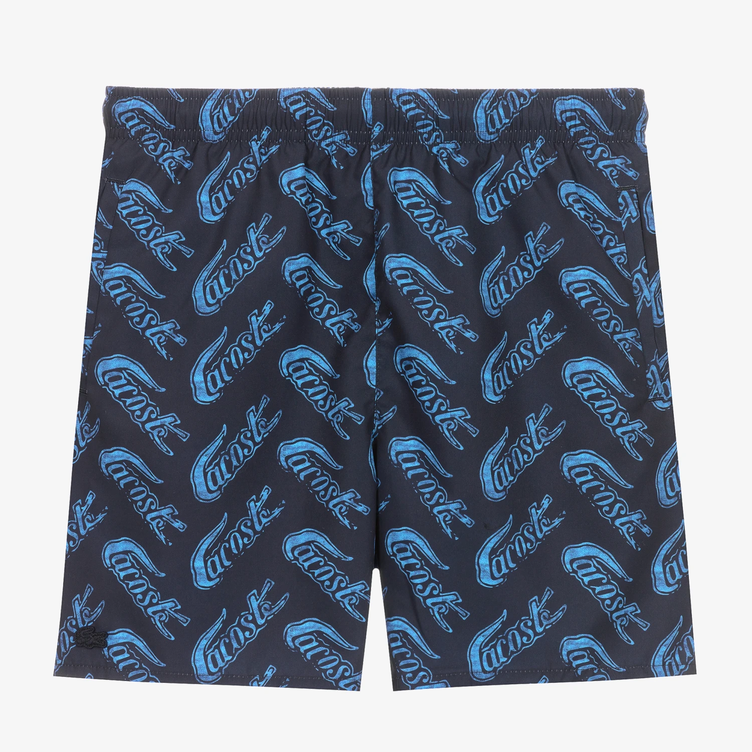 Lacoste Teen Boys Navy Blue Logo Swim Shorts 3 Lacoste Teen Boys Navy Blue Logo Swim Shorts
