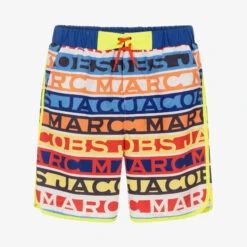 MARC JACOBS Teen Boys Multicolour Logo Swim Shorts