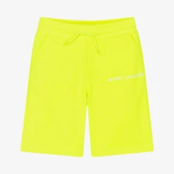 MARC JACOBS Teen Neon Yellow Jersey Shorts
