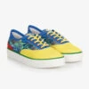 MARC JACOBS Teen Yellow Canvas Trainers