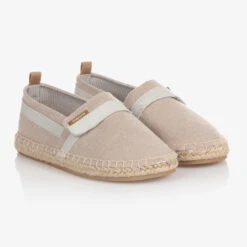 Mayoral Teen Beige Cotton Espadrilles