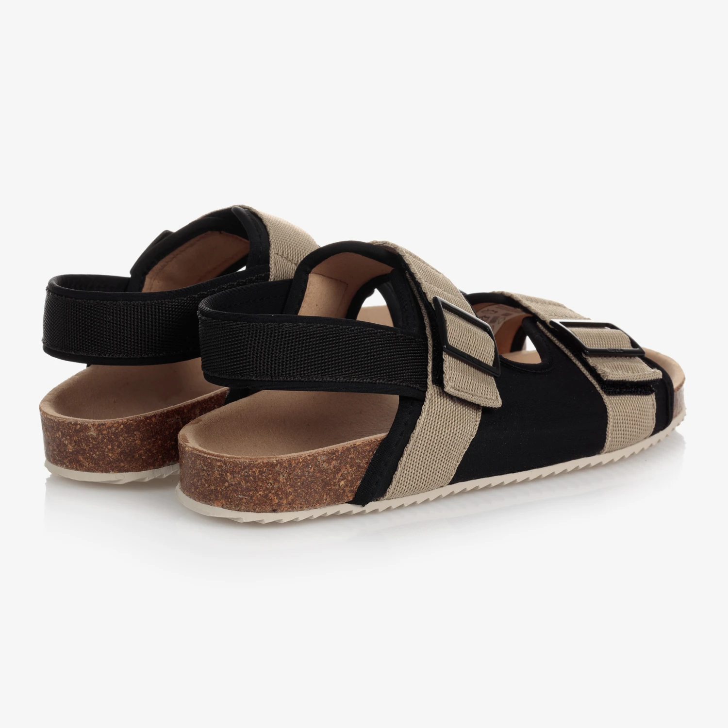 Mayoral Teen Black & Beige Sandals 4 Mayoral Teen Black & Beige Sandals - Image 2
