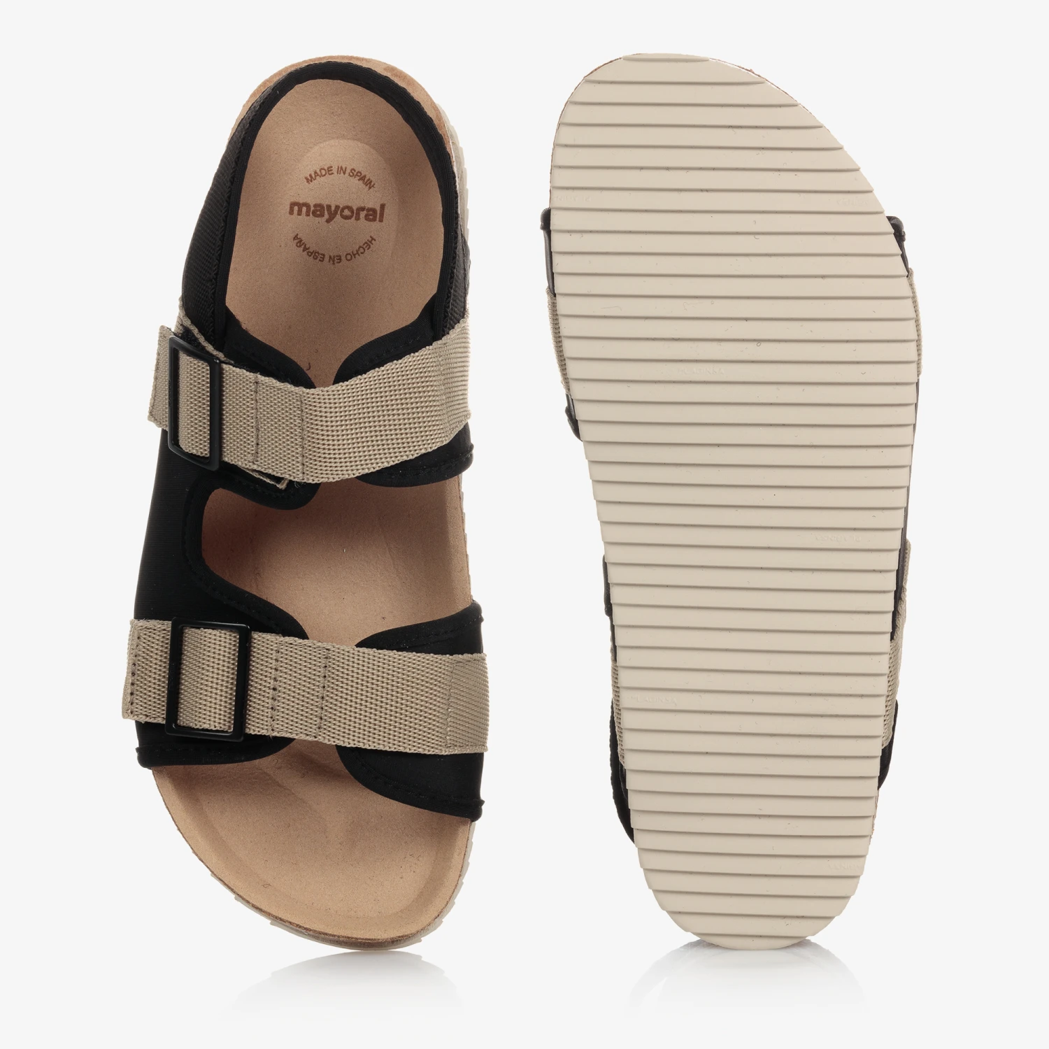 Mayoral Teen Black & Beige Sandals 5 Mayoral Teen Black & Beige Sandals - Image 3