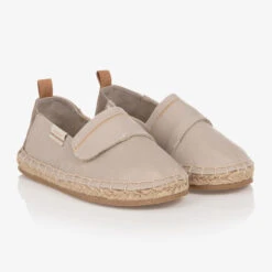 Mayoral Teen Boys Beige Canvas Espadrilles