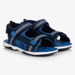 Mayoral Teen Boys Blue Strap Sandals