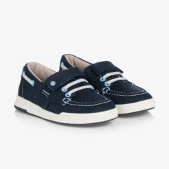 Mayoral Teen Boys Navy Blue Velcro Trainers
