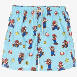 MC2 Saint Barth Teen Boys Mario Swim Shorts