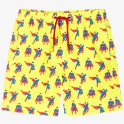 MC2 Saint Barth Teen Boys Superman Swim Shorts
