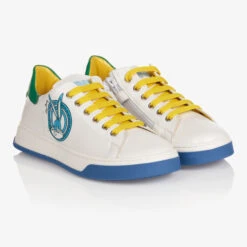Monnalisa Teen White Bugs Bunny Trainers
