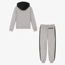 Moschino Kid-Teen Teen Black & Grey Tracksuit -Boss Sale Store moschino teen black grey tracksuit 476518 26eeeb96dfa56a4d33fae619904ce76aa1dfa896