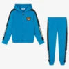 Moschino Kid-Teen Teen Blue Logo Tape Tracksuit -Boss Sale Store moschino teen blue logo tape tracksuit 476468 52f15ec1da527f57205b3a611e66e0dff7859e65