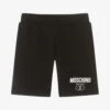 Moschino Kid-Teen Teen Boys Black Double Smiley Logo Shorts 2 Moschino Kid-Teen Teen Boys Black Double Smiley Logo Shorts -Boss Sale Store moschino teen boys black double smiley logo shorts 508127 7b771f1a7ab5f039a63b7a995d436ebad615a377